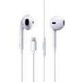 Ronin R-825 iOS Handsfree (White) – Lightning Earphones, 10 mm Driver, In-line Remote, 1.2 m Cable. 