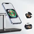 Duzzona W6 Magnetic Wireless Charger 3-in-1 Detachable Wireless Charging Stand Station Dock for iPhone Airpods Apple Watch  ETC. 