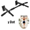 Pull-Up Bar & Push-Up Bar Grips Heavy Duty Wall Mounted Pull Up and Chin Up Bar for Home Exercise Fully Steel with Rubber Handle. 