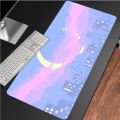 Pink Sailor Moon landscape Silicone Pad to Mouse Gaming Mousepad XL Large Gamer Keyboard PC Desk Mat Computer Tablet Mouse Pad.. 