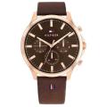 Tommy Hilfiger 1710497 Leather Strap Wrist Watch for Men’s. 