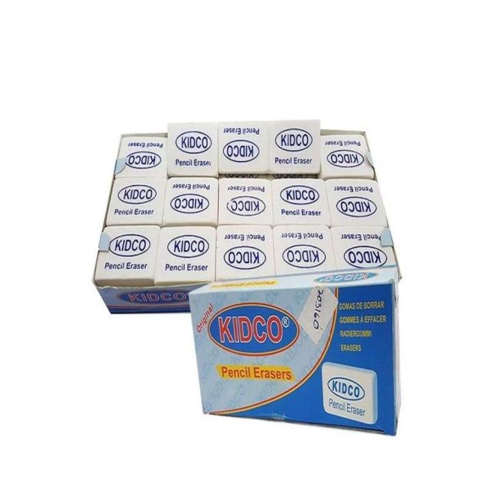 Kidco Pencil Eraser E-745 (Pack of 12 Eraser)