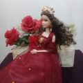 Barbie doll clothes |  Barbie doll wedding clothes | Barbie doll accessories | Barbie dress up | Barbie doll jewelry |wedding dress |Bridal dress | Barbie gown | Barbie party dress |gift for girls  | dress for 11 inch doll. 
