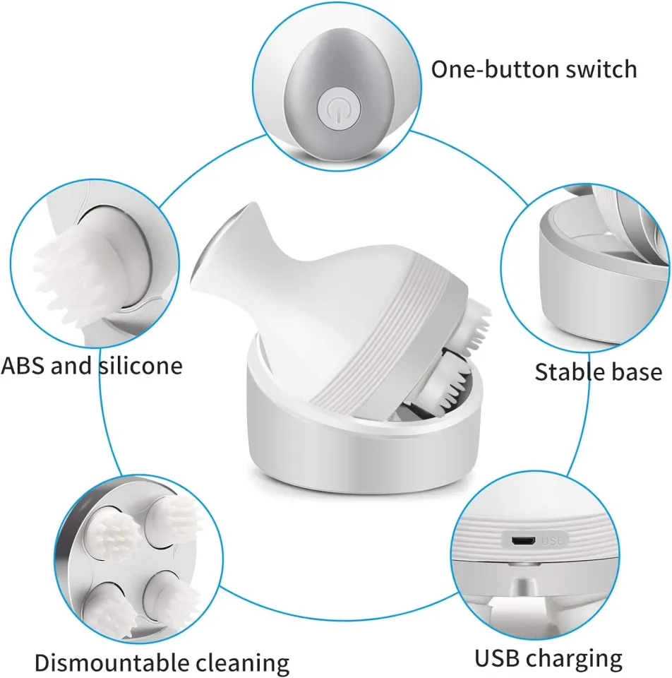 Scalp Massager 3d Electric Massager Hair Scalp Massager