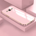 LECOMES for Samsung Galaxy J2 Prime Back Cover Luxury 6D Plating Frame Shiny Case Camera Protect Soft Silicone Mobile Phone Pouch. 
