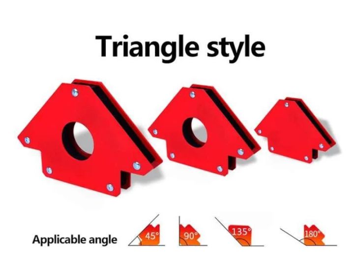 Arrow Magnetic Welding Holder For Soldering, Assembly, Welding, And Pipes Installation,45° 90° 135° Angle Magnet Holder, All Sizes Available(3inch-5inch)