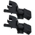 2x Front Windshield Wiper Washer Spray Jet Nozzle For Toyota Corolla Altis Camry Auris Highlander Matrix 4Runner Avensis Lexus. 