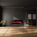 Electric Fireplace Black - Artifical Fireplace 48x18. 