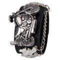 Punk Wrist Watch Series Rock Chain Motorcycle Stereo Pattern Men and Women Personality Hip Hop Watch Bracelet Cuff Gothic Watch. 