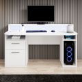 kaneez furniture white computer table / gaming table / study table. 