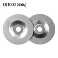 Diamond Grinding Wheel 10cm/3.94 Bowl Shaped Angle Grinder Sharpening Disc 400/600/800/1000Grits Saw Blade Abrasive Tool. 