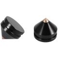 1 Sets Speaker Loudspeaker Spikes Stand Feets Audio Speaker Repair Parts Turntable DIY Speaker Stand Shock Pin Nails and Pads Accessories. 