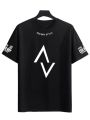 stylish mens printed oversized t-shirt loosefitdrop shoulder soft cotton blend for comfortable streetwear mens t-shirt tshirt for men t-shirts t-shirts men t-shirts boy tshart man cotton half sleeve mens gymwear t-shirt. 