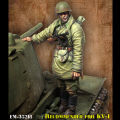 Wilder 1/35 resin soldier model World War II military theme Soviet tank infantry GK white model figure 865. 