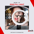 Ring Fill light 36cm Ring light Studio Light Make Light Photography Light Studio fill light 36cm Ring Light for Tiktok Vidoes for Youtube Videos Instagram Reels. 