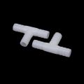 2 Pcs 12mm Equal Tee Connector Baed Pipe Fitting & 1 Pcs 1/4 Inch to 3/8 Inch Female to Male Convert Screw Adapter. 