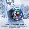 MEMO CX06 Phone Cooler High Quality With RGB Light Fast Cooling Two Gears Magnetic Phone Cooler for PUBG and Other Gamings. 