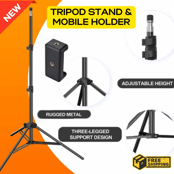 7%20Feet%20Tripod%20Stand%20For%20Selfie%20Ring%20Light,%20Multipurpose%20Ring%20Fill%20Light%20for%20studio,%20room%20kit%20-%20Image%202