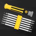 Magnetic Screwdriver Bits with 6 Double-Sided Bits Set Repair Tool. 