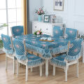 Dining Chair Cushion Set Chair Cover European Lace Fabric Home New Chinese Dining Chair Cushion Chair Mat Dining Table Tablecloth. 