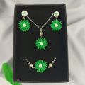 pendant with earrings and bracelet | 14 august accessories for girls. 