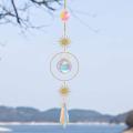 Home Office Ornament Rainbow Catchers Sun Hanging Windows Chakra Glass Healing. 