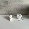 Flexible silicone Skull mold Lightweight Large and small Non-stick Silicone mold High-quality Halloween mold for Halloween. 