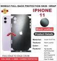 APPLE IPHONE 11 FULL BACK 360 premium Protection Skin Wrap full cover Premium Quality. 