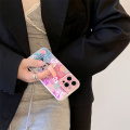 Fashion luxury LV butterfly with stand, easy to carry Case for IPhone16 Pro max 15 Pro14 13 12 11 XS max XR X girl style 8 plus 7plus soft cover. 