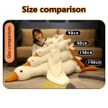 Cute Duck Plush Toy Big White Goose Doll Kids Toys Soft Cushion Baby Sleeping Pillow Stuffed Animal Doll Girl Christmas Toys. 