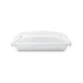 Smart Fans 2'X 2' False Ceiling Fan Concealed Back Energy Efficient Plastic-Glossy White Remote Control. 