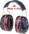Ear Muff 3M Optime 105: NRR:30 dB-Anti Noise,Study,Travelling,Shooting -  Made in USA. 