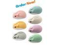 Wireless Mouse Bluetooth Pink Mouse Cute Hamster Shape Kawaii Portable Ergonomic Silent Lightweight Travel Quiet Cordless Mice for PC Laptop Computer Mac iPad Pro MacBook Pro/Air Gift. 