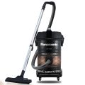 PANASONIC Vacuum Cleaner For Carpet - Powerful Wet & Dry Vacuum Cleaner For Home - 25 Liter Dust Capacity Tank - 2200W Copper Motor - High Suction Power - High Quality Drum Vaccume Cleaner - Anti-Bacteria Filter Includes. 