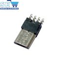 10PCS 4 Pin Micro/Type-C USB Connector Tail USB Plug Socket Terminals Mobile Data Cable Male Connector. 