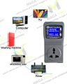 Digital Outlet Power Meter Energy Monitor Volt Watt Voltage Amps Socket Analyzer. 
