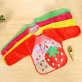Little Moon Cute Animals Bib Cartoon Baby Bibs Waterproof Colorful Children Full Sleeve Bibs Children Apron Long Sleeve Feeding Bibs. 