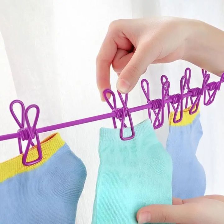 Multi%20Functional%20Portable%20Drying%20Rope%20with%2012%20Clips%20and%202%20Hooks,%20Travel%20Clothesline%20Rope%20Clothes%20Hanging%20Hook,%20Adjustable%20-%20Image%208