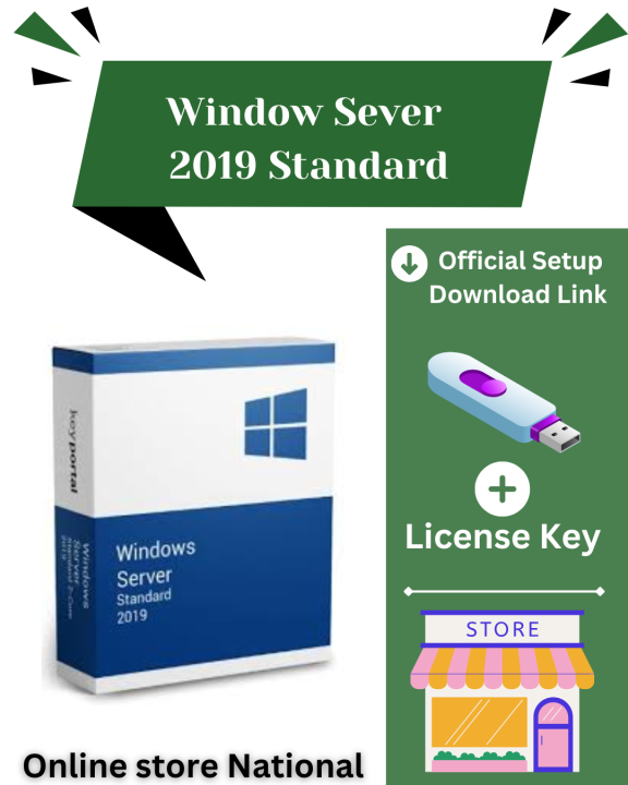 Windows Server 2019 Standard Edition with License Key