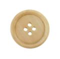 Brown round wooden buttons Original Wood button 10 Big and 10 Small. 