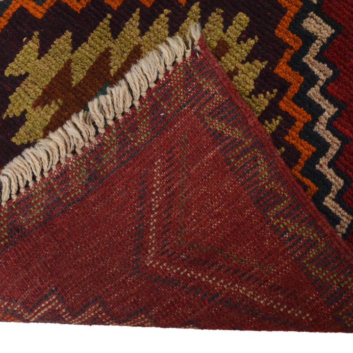 Hand%20Made%20Vintage%20Afghan%202'x7'8ft%20Tribal%20Hallway%20Runner%20Qaleen%20Red%20Carpet%20Rug%20239x63cm%20R18273%20-%20Image%207