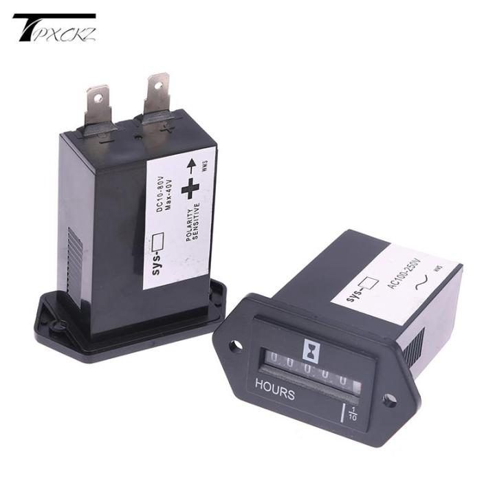 Complete Sealed Quartz Timer Counter SYS-1 6 Digits 100-250V AC220V Hour Meter Digital Industrial Mechanical Hours Counter