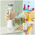 Portable Electric Fruit Juicer Mixer - Multifunctional Juice Maker Machine with Six Blades For Blending. 