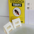 Cockroach Glue Trap - 6 Count, Ready to Use Indoors. Spider Scorpion Insect Bug Trap Sticky Adhesive Long-Lasting Glue Traps,Free NOTE random color will be delivered. 