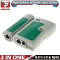 Professional Network Cable Tester RJ45 RJ11 RJ12 CAT5 UTP STP LAN Cable Tester. 
