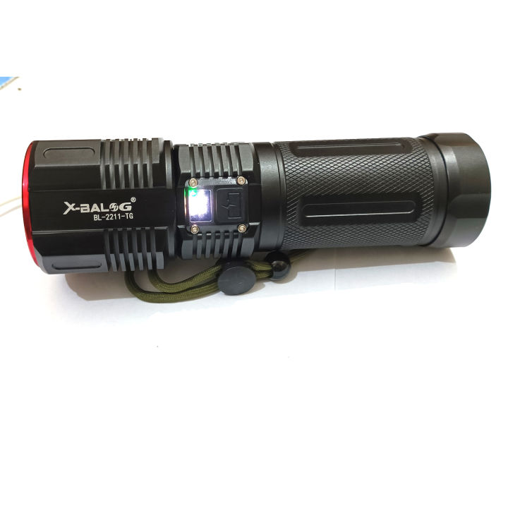 USB%20Rechargeable%20Multi%20Functional%20Emergency%20LED%20Charge%20Display%20X-Balog%20BL-2211%20Imported%20Super%20Strong%20Telescopic%20zoom%20Torch%20Flashlight%20Laser%20LED%20Torch%202km%20Range%2026,400%20mAh%20Battery%20Power%20Bank%20and%20waterproof%20-%20Image%208
