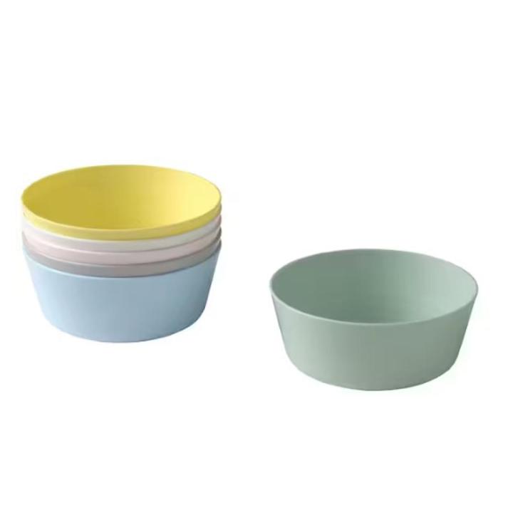 IKEA kids KALAS Bowl, mixed colours 6 piece plastic