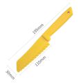 9 Pieces Kids Cooking Set, Plastic Children's Safe Cooking Chef Knives and Cutting Board, Kids Fruit Salad Knives. 