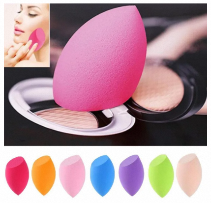 Sponge Powerpuff Premium Foundation Power Puff Smooth Beauty Sponge Blender Make-up ...