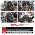 for HONDA CIVIC 96-00 EK EG D15 D16 Ene Clear Cam Gear Timing Belt Cover Turbo Cam Pulley. 
